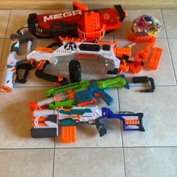 Mega Mastodon 24. Elite 2.0  X2  Módulos Tri Strike  rival  and Lot Extra Nerf 