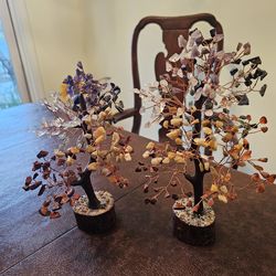 2 decorative Rock trees 🌳