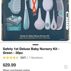 Safety 1st Deluxe Baby Nursery Kit - Green - 30pc