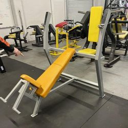 INCLINE BARBELL PRESS BENCH 