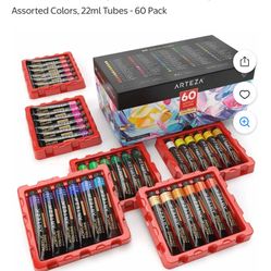 Arteza 60 Colors Acrylic Paint