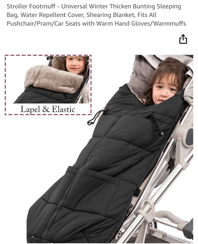 Kids Stroller Soft Sleeping Bag 15$