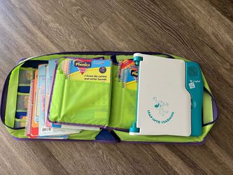 LeapPad Leapfrog children book lot and accessories