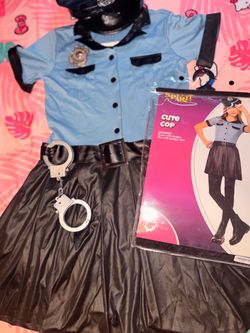 Girls Police officer Costume XL (14-16)