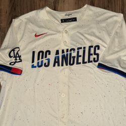New Men’s Size Medium, Large, XL & 2XL Nike LA Dodgers City Connect Jersey