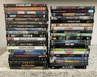 Lot of DVD and Blu-ray Movies DVDs