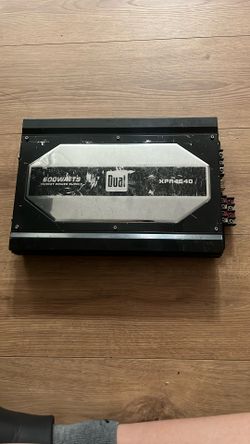 DUAL 600 Watts Amplifier