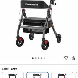 Rollator Walker with Seat