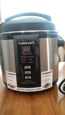 Cuisinart 6 qt electric pressure cooker