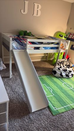 Twin Bed Frame With Slide
