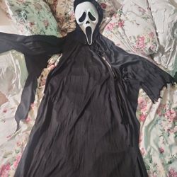 Scream Costume One Size 