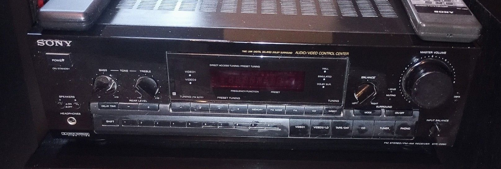 Sony STR-D590 Receiver HiFi Stereo 4 Channel Home Audio Receiver