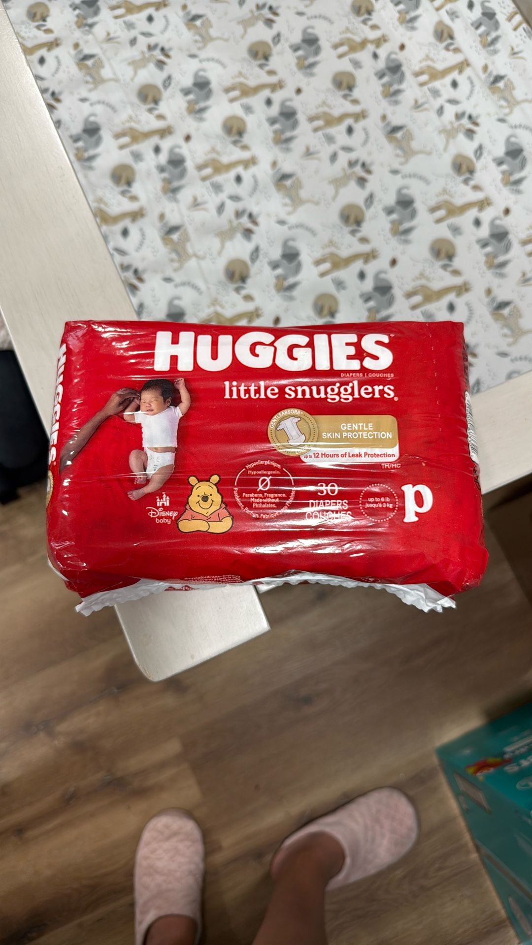 Huggies Diapers (Size P) $5