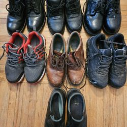 Steel toe  shoe bundle 9 1/2