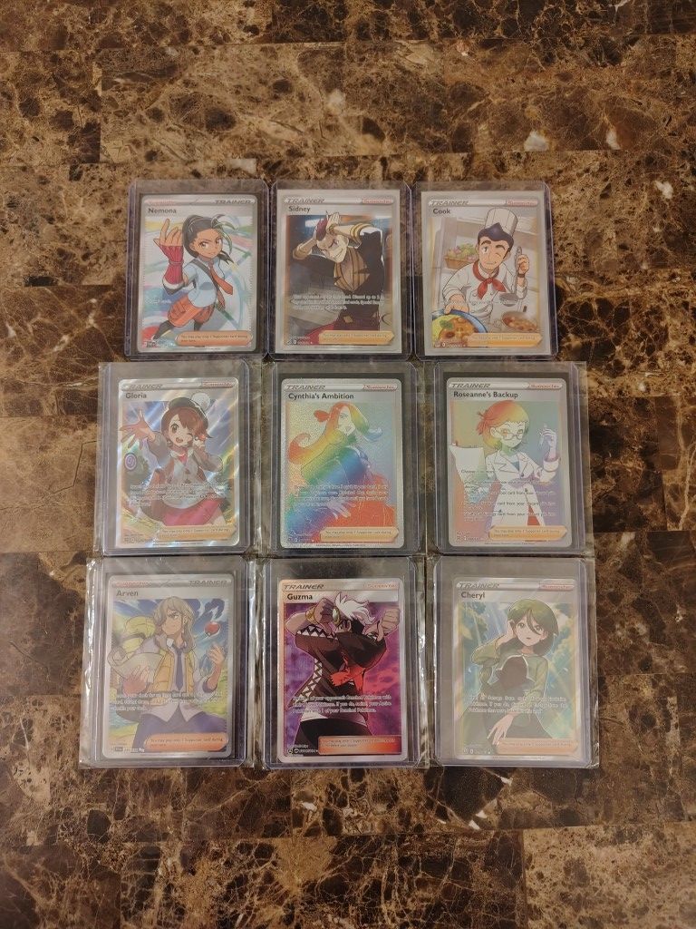 Trainer Full Art Lot 🔥
