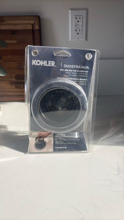 Kohler Duostrainer Matte Black