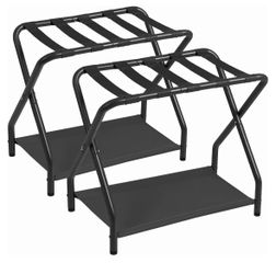 Unused luggage rack
