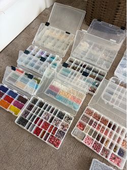 huge bead/jewerly making collection