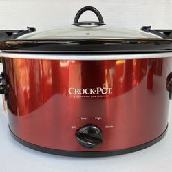 Crock-Pot SCCPVL600-R Cook' N Carry 6-Quart Oval Portable Slow