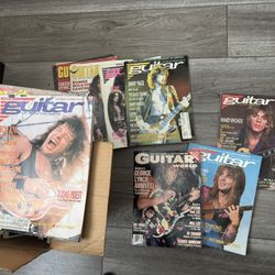 Over 80+ Guitar Player, Guitar World & Guitar Magazines