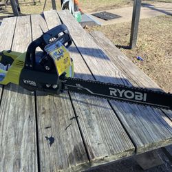 New Ryobi 40v 18inch High Performance Chainsaw Tool Only No Battery No Charger 