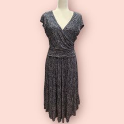 Anthropologie Maeve Tamara Wrap Dress, Size L, MSRP $128