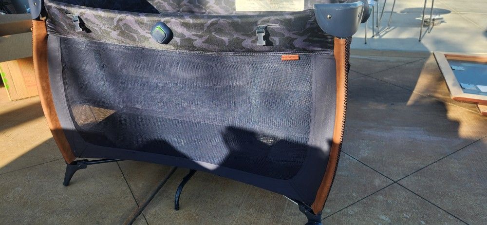Blue Camo Play Pen