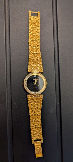 Gruen Quartz Gold Tone Watch