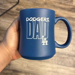 Dodgers Dad Mug 