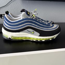 Nike Air Max 98 Atlantic Blue Neon Sz 10.5