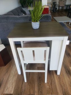 3 Piece Small High Top Table (NEW In A Box)