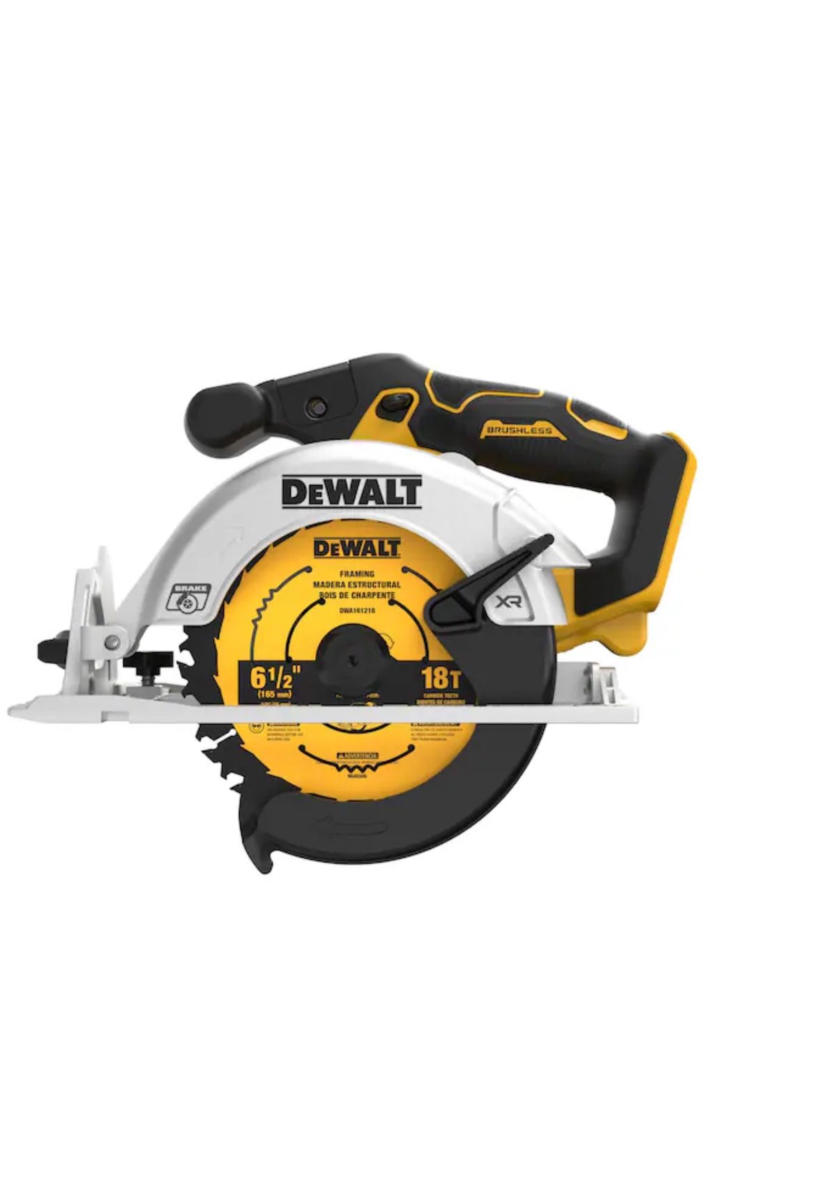 Dewalt DCS565B 20V MAX Cordless Brushless 6-1/2" Sidewinder Style Circular Saw(NEW)