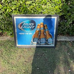 Beer Bud Light Sign 