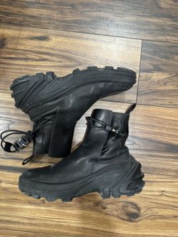 Leather Alyx Buckle Boots 