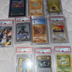 10 Pokémon Slabs 