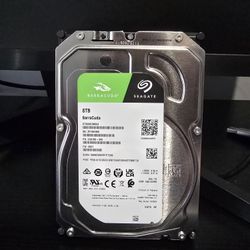 NEW Seagate Barracuda 8 TB Internal Hard Drive