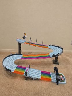 Hot Wheels Nintendo Mario Kart Rainbow Road Raceway Track First come get it need it gone asap
