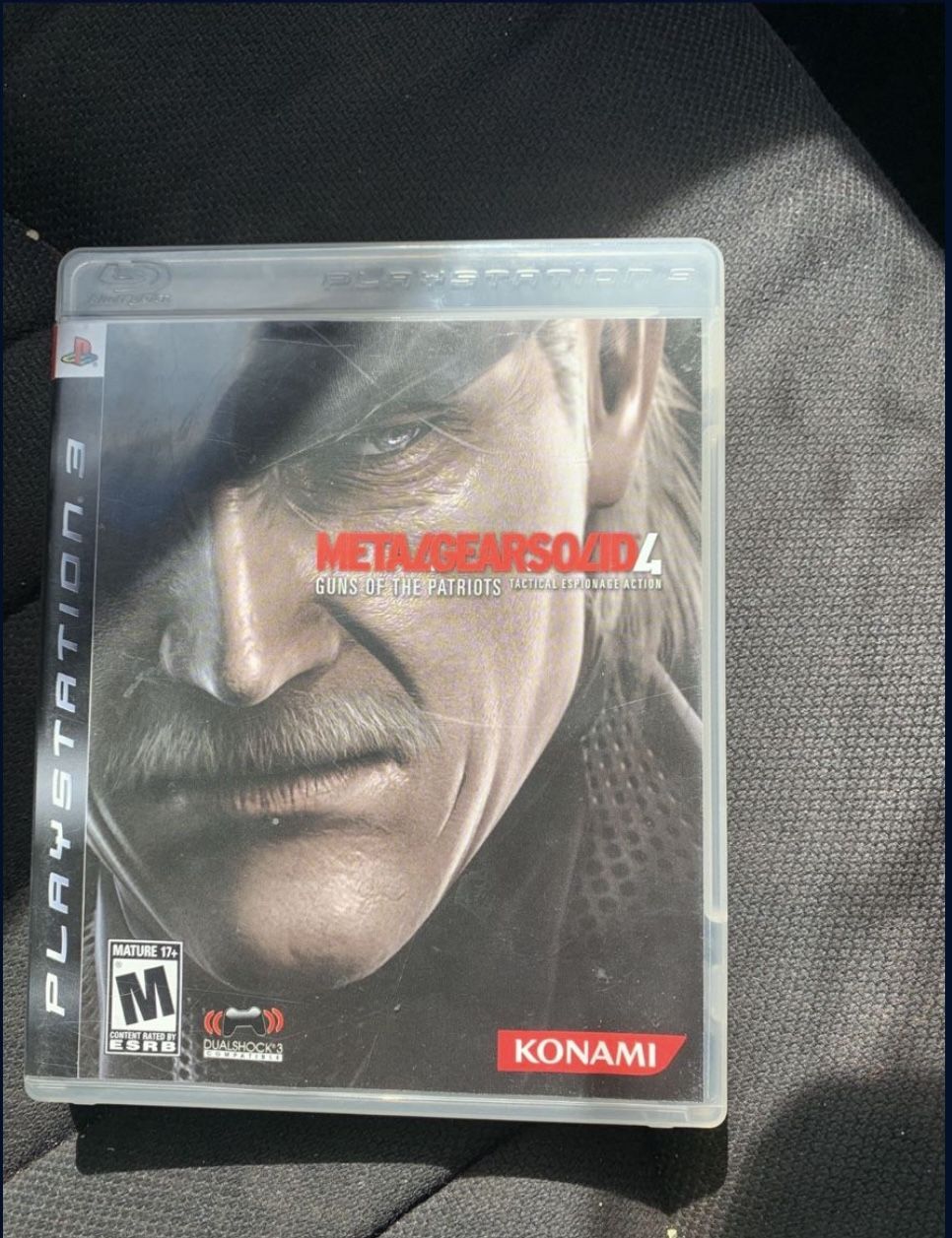 Metal gear solid 4 PlayStation 3 PS3