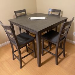 Kitchen Counter Height Dining Table Seats 4 