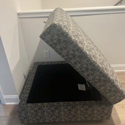 Large Ottoman With storage 