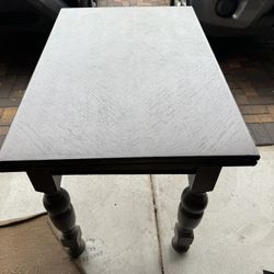 Antique Game Table/ Fold out Dining table