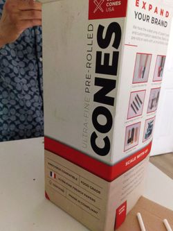 Marijuana cones box