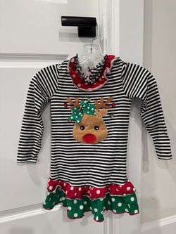 *Bonnie Jean Brand Girls Christmas Dress, Size 7*