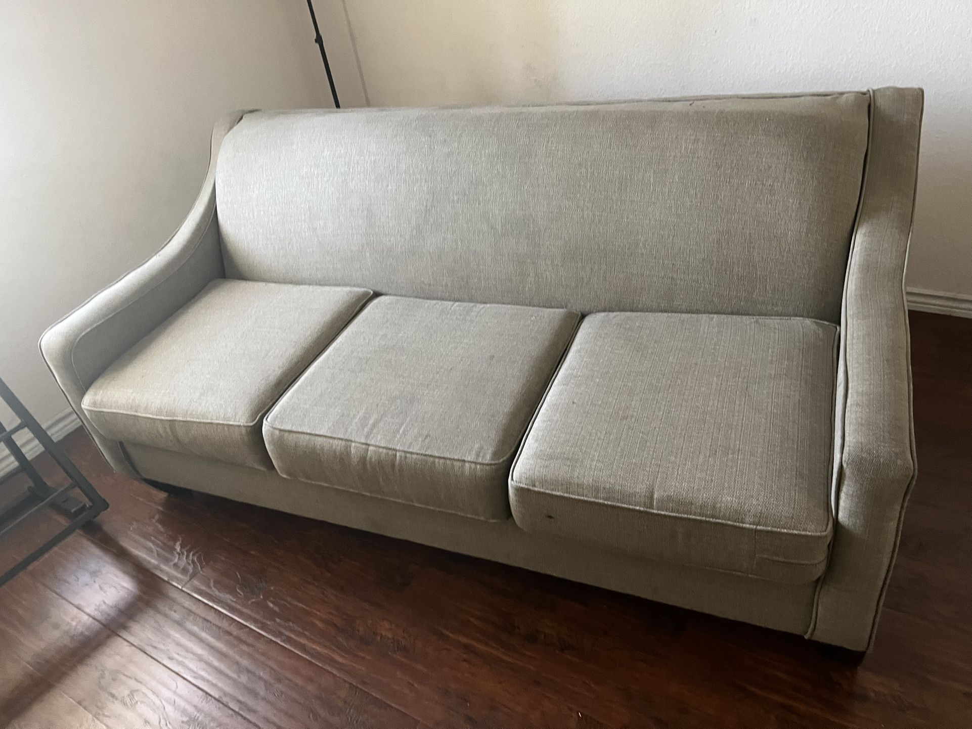 Beige Sofa 