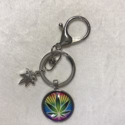 Marijuana Key Chain Short