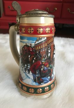 Christmas stein