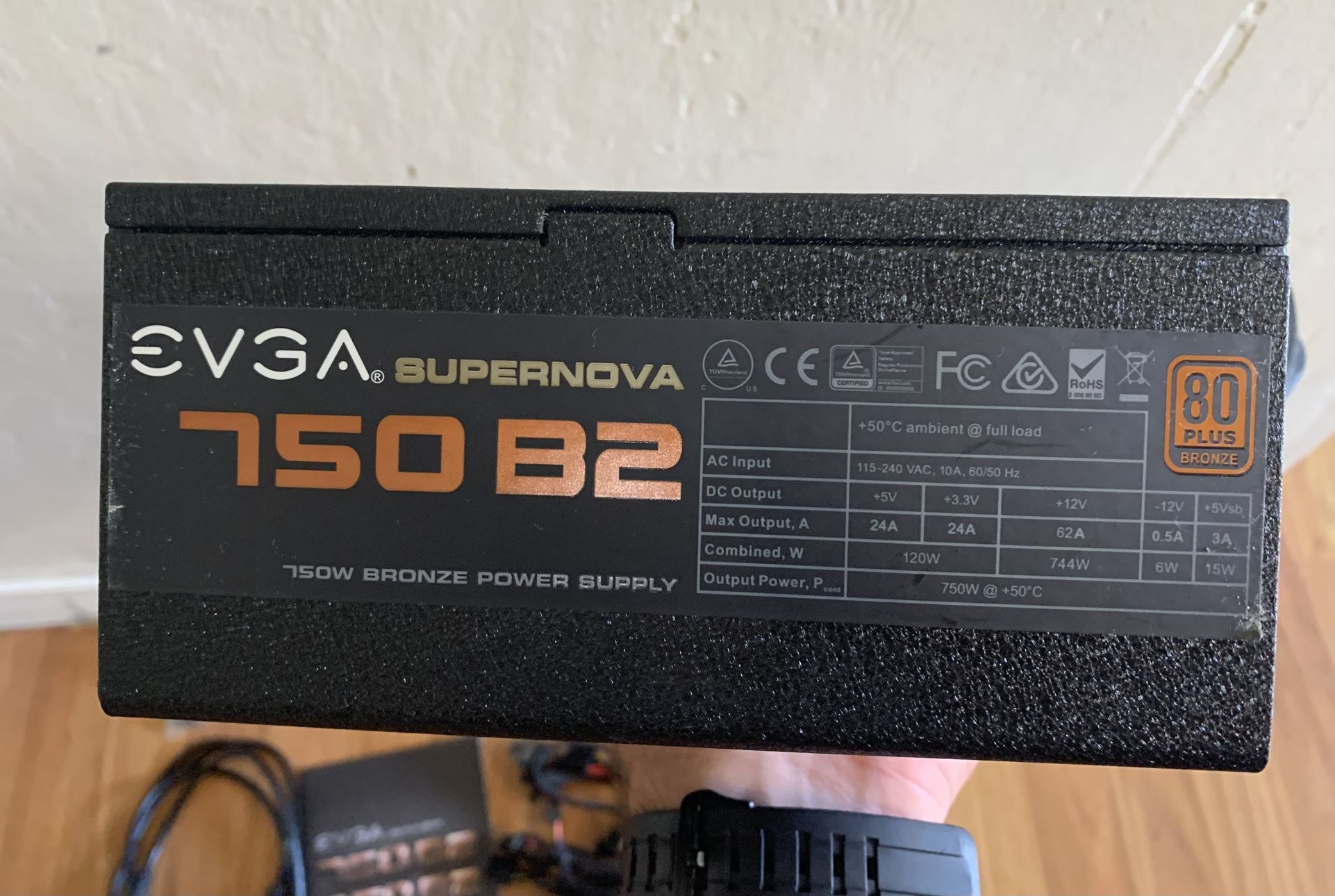 EVGA 750W 80 Plus Bronze - Modular