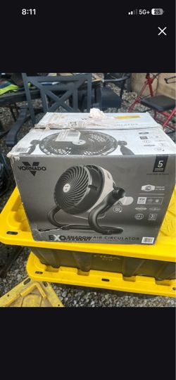 Vornado EXO51 Heavy Duty Small Air Circulator, a compact 3-speed high-velocity shop fan