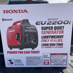 Honda EU2200i Super Quiet Generator Inverter