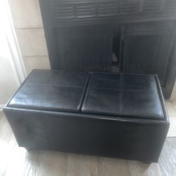 Double Storage Ottoman 